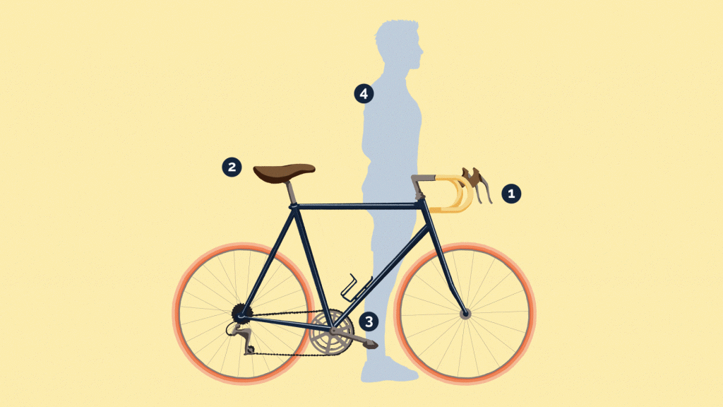 Etude posturale à vélo à Potiers