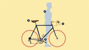 Etude posturale à vélo à Potiers
